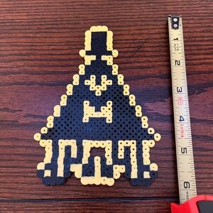Gravity Falls Bill Cipher Perler Bead Pixel Art